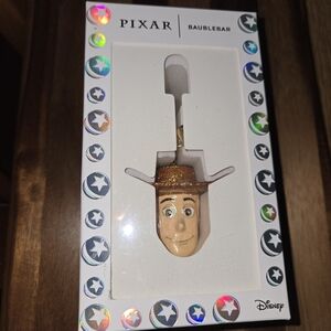 BaubleBar Disney Pixar Woody Bag Charm/Keychain New In Box